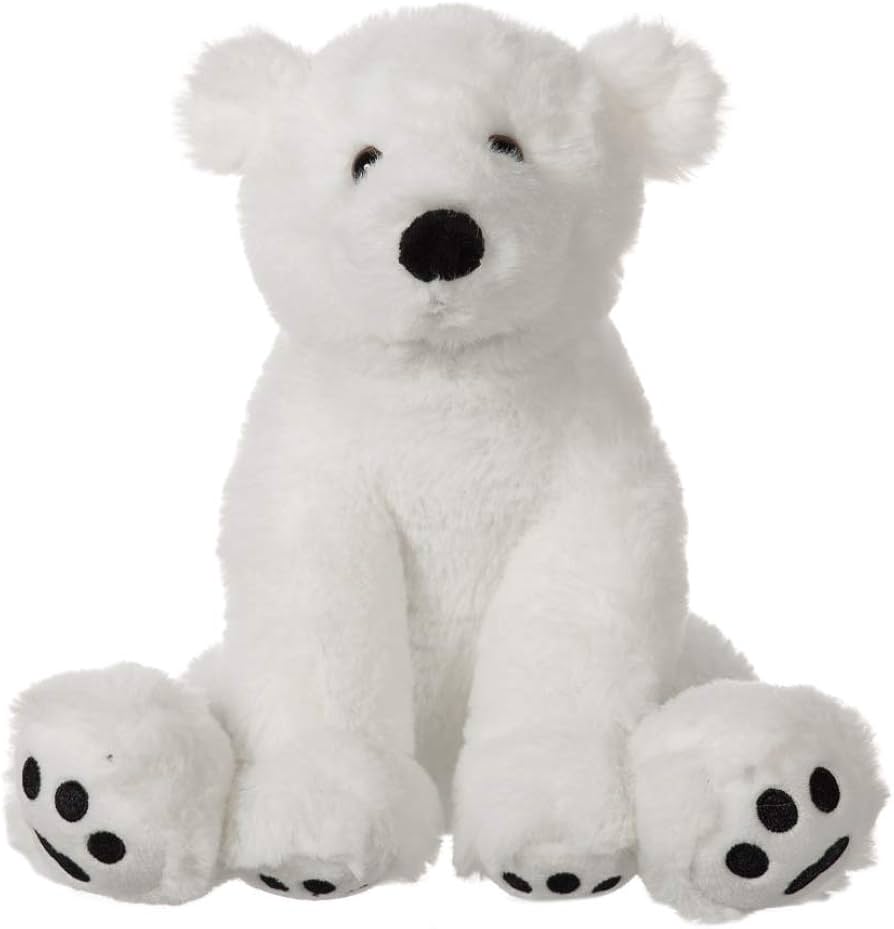 Amazon.com: Apricot Lamb Toys Plush White Polar Bear Stuffed