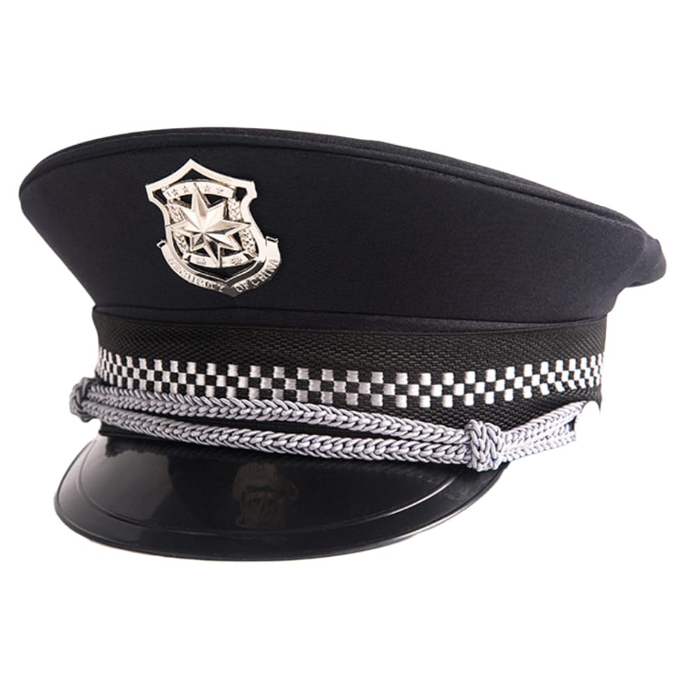 Amazon.co.jp: Itisyou ポリス コスプレ 警官帽子 コスチューム用小物