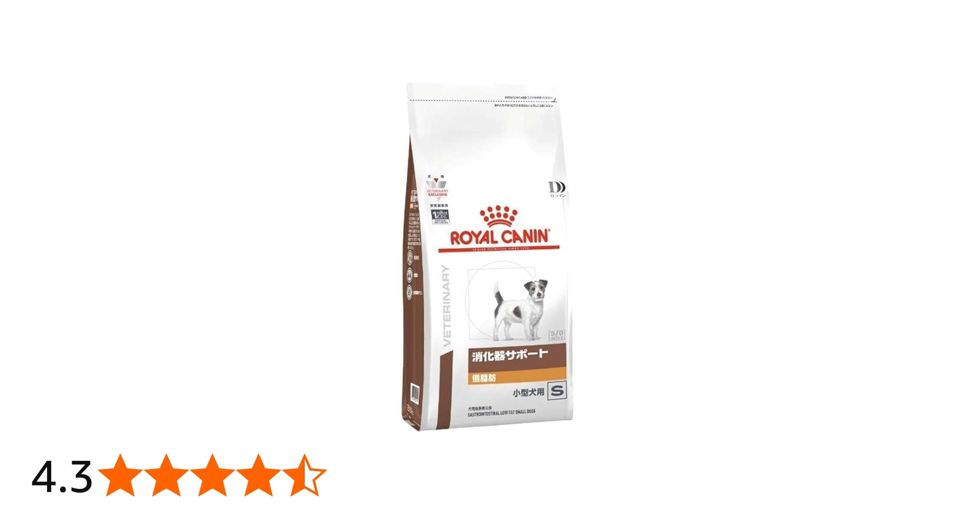 Amazon.co.jp: ロイヤルカナン 犬用 消化器サポート 低脂肪 小型犬用S