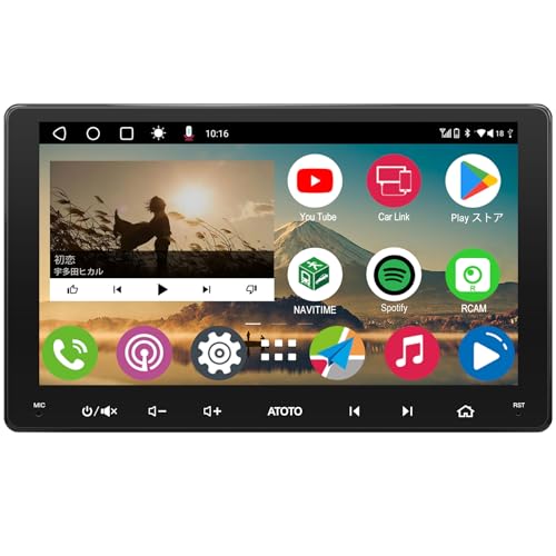 Amazon.co.jp: [9インチ] ATOTO A6 PFダブルDIN Androidカーステレオ