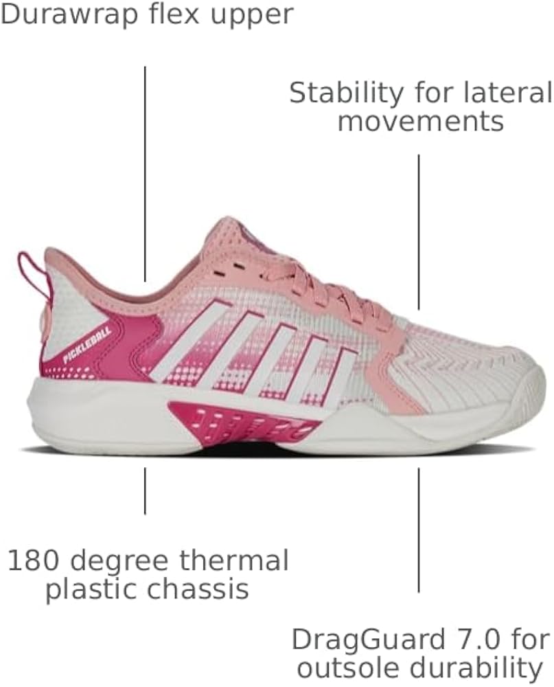 Amazon.com | K-Swiss Women's Pickleball Supreme Shoe, Cloud Dancer