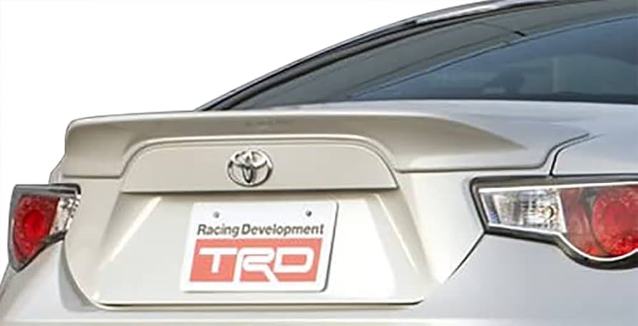 Amazon | TRD 86(ZN6)用 リアトランクスポイラー D4S(ブラック) MS342