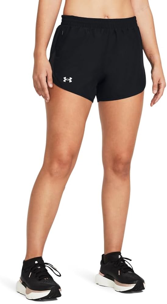 Amazon.com: Under Armour Womens Fly by Shorts, (001) Black/Black