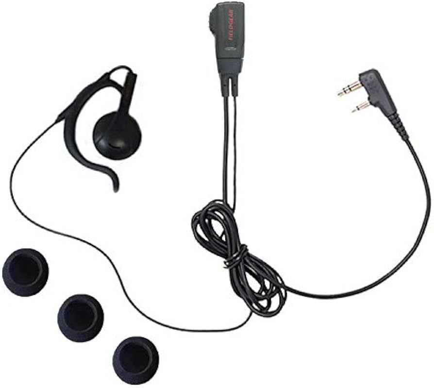 Amazon.co.jp: ケンウッド対応 インカム イヤホンマイク デミトス用 2