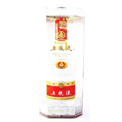 Amazon.co.jp: 五粮液 (ごりょうえき) 透明瓶 52度 500ml : 食品・飲料