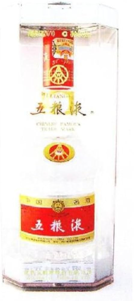 Amazon.co.jp: 五粮液 (ごりょうえき) 透明瓶 52度 500ml : 食品・飲料