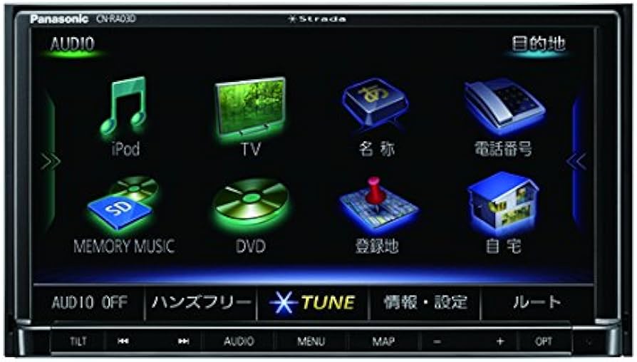 Amazon | パナソニック(Panasonic) カーナビ ストラーダ CN-RA03D 無料