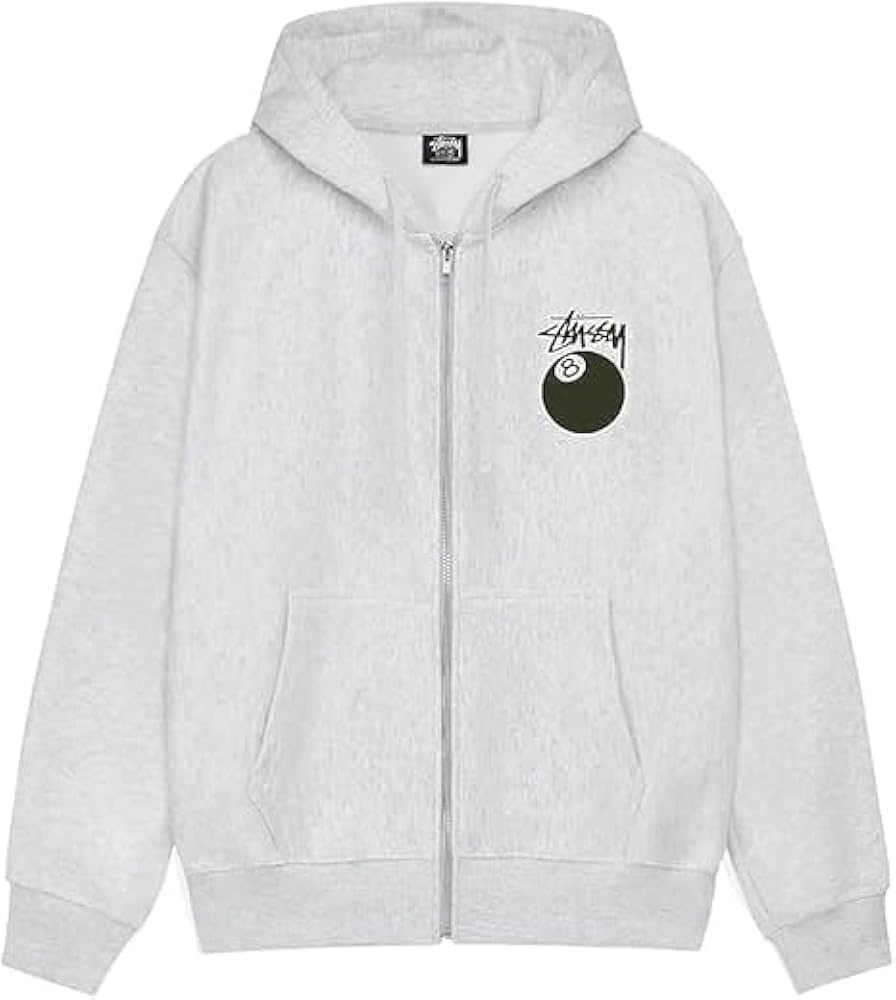Amazon.co.jp: [ステューシー] 8 BALL ZIP HOODIE ジップアップ