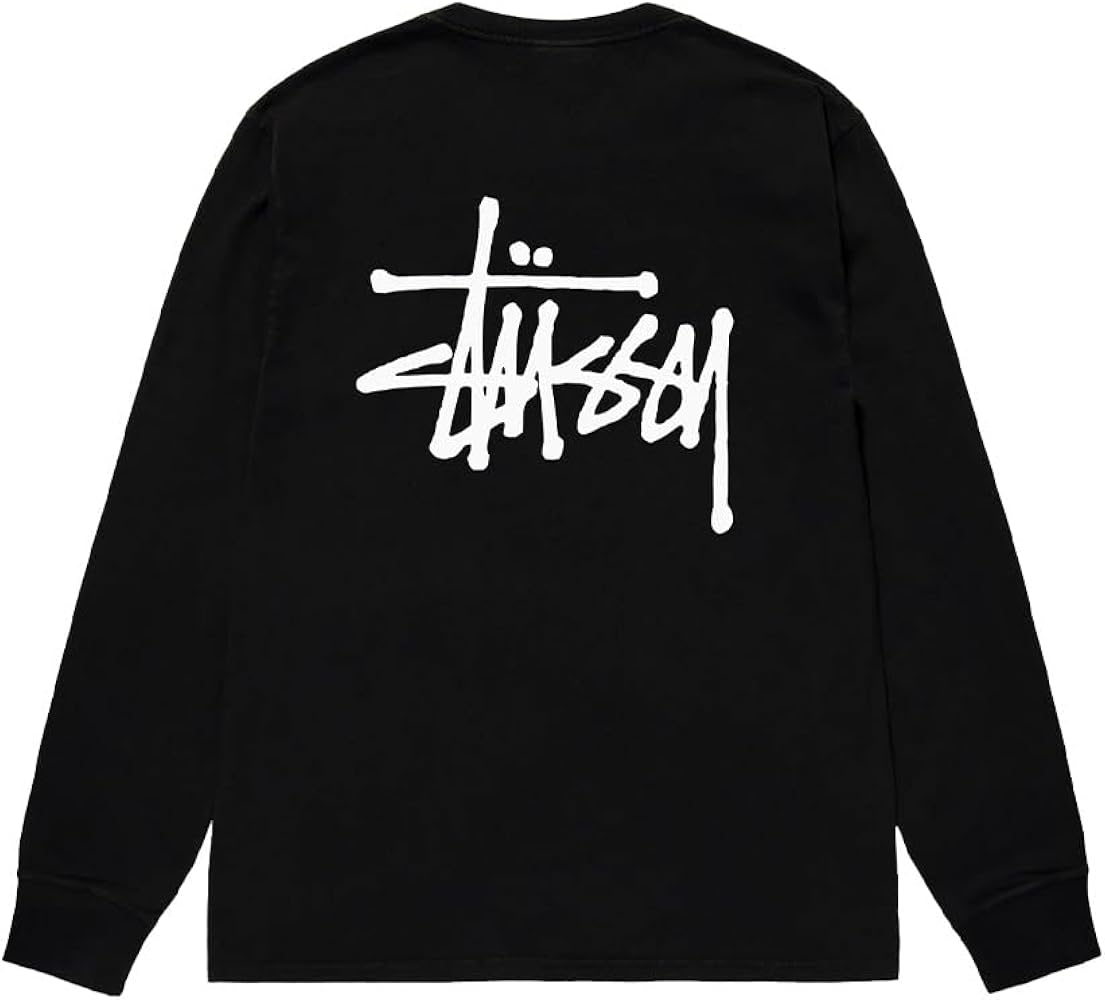 Amazon | [ステューシー] ロンT ベーシック ロングスリーブ Tシャツ