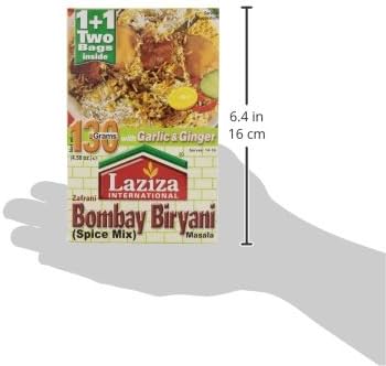 Amazon.com : Laziza Bombay Biryani Masala, 130-Gram Boxes (Pack of