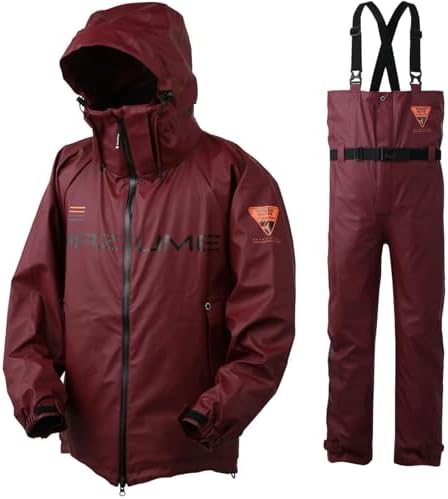 Amazon.co.jp: mazume ROUGH WATER レイン スーツ MZRS-884 クレヨン