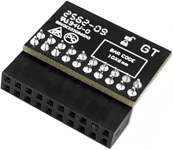 HSSDTECH TPM 2.0 Module LPC 20Pin SLB9665 for ASUS X99-DELUXE,X99