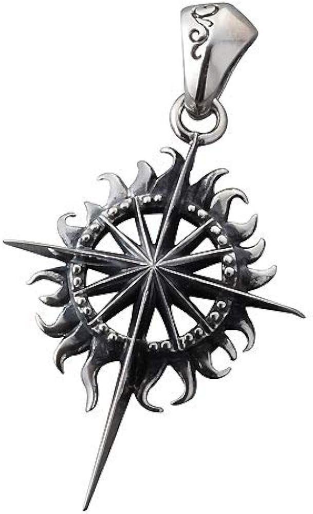 Amazon | [SAAD(サード)]太陽神 シルバー925ペンダントトップ P-258-S