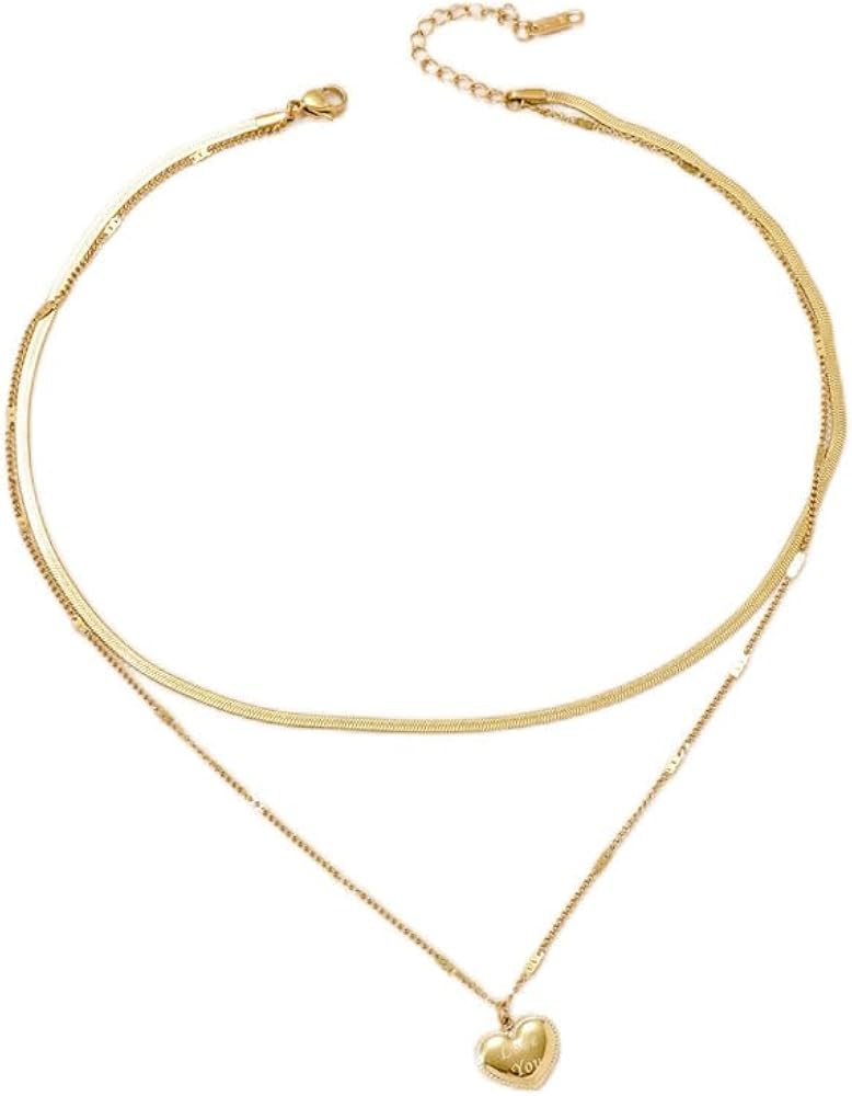 Amazon | K18 ゴールド ネックレス クローバー 18金 ペンダント