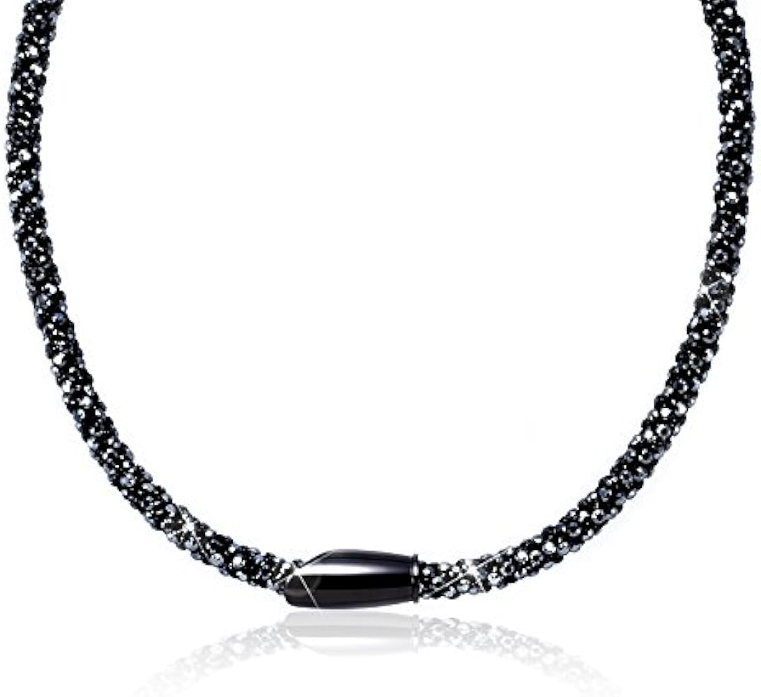 Amazon | [#LUV] ネックレス7mm ブラック ハッシュタグラブ(38