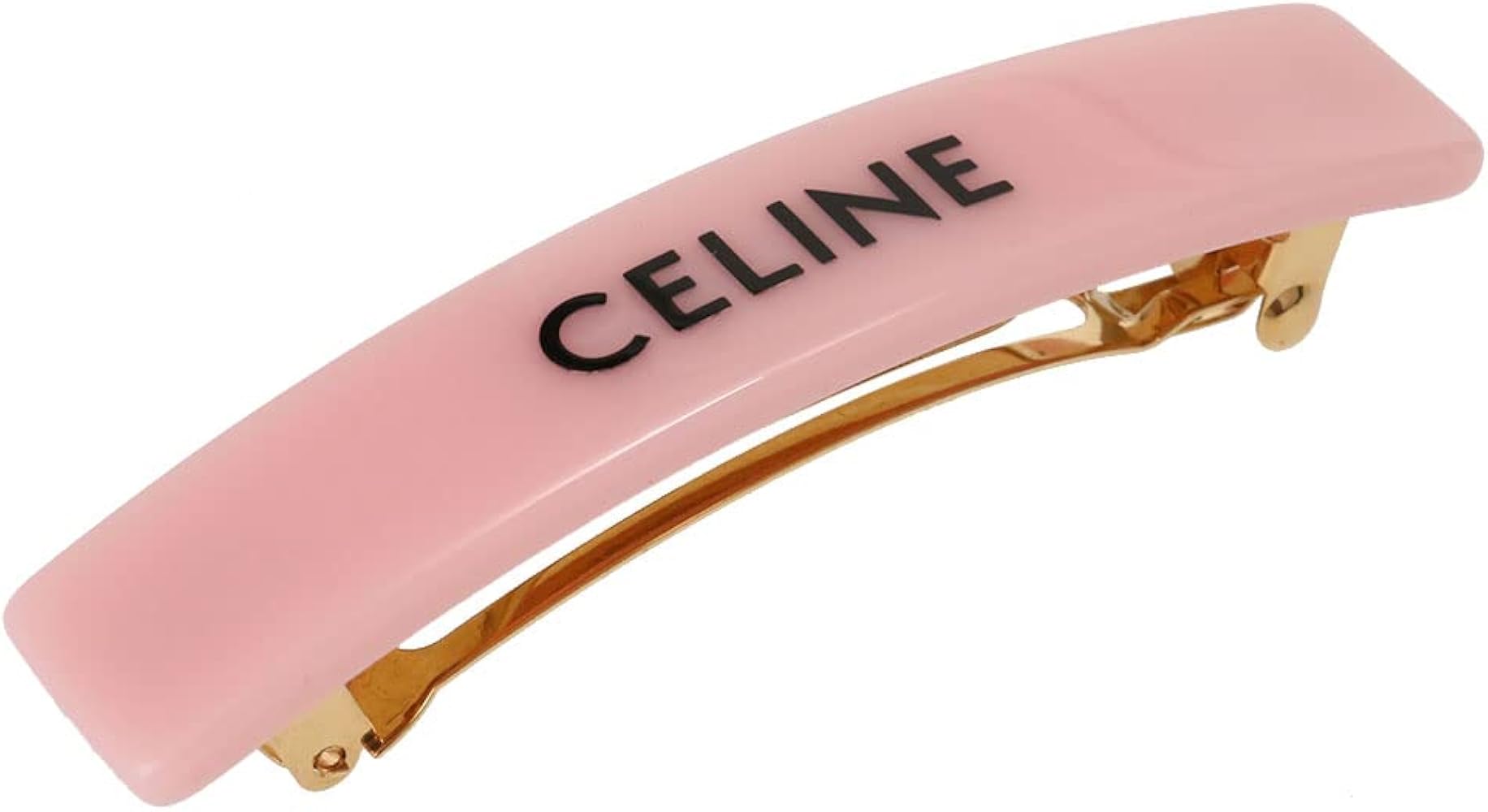 セリーヌ CELINE ラージ ヘアクリップ ヘアピン パステルピンク CELINE