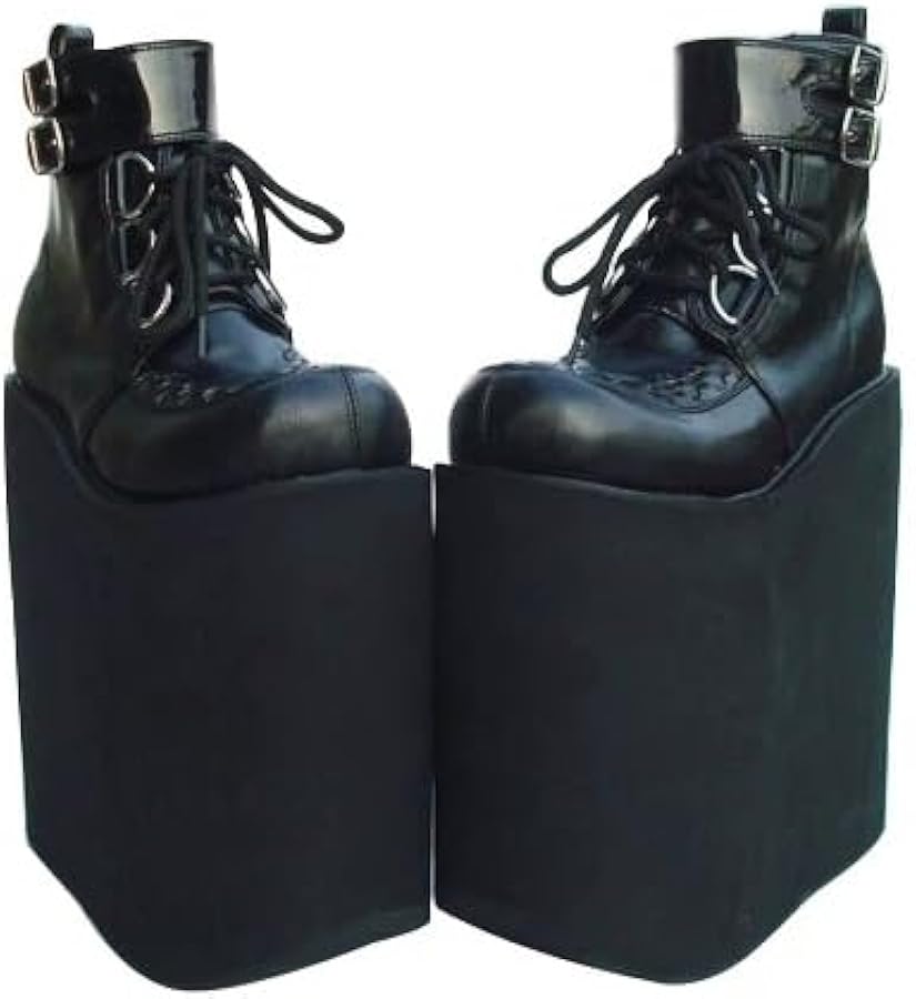 Amazon | [UpdateClassic] 20cm スーパーヒール 厚底ブーツ 厚底