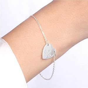 Amazon.co.jp: [グッチ] ブレスレット 223513-J8400-8106 ハートロゴ