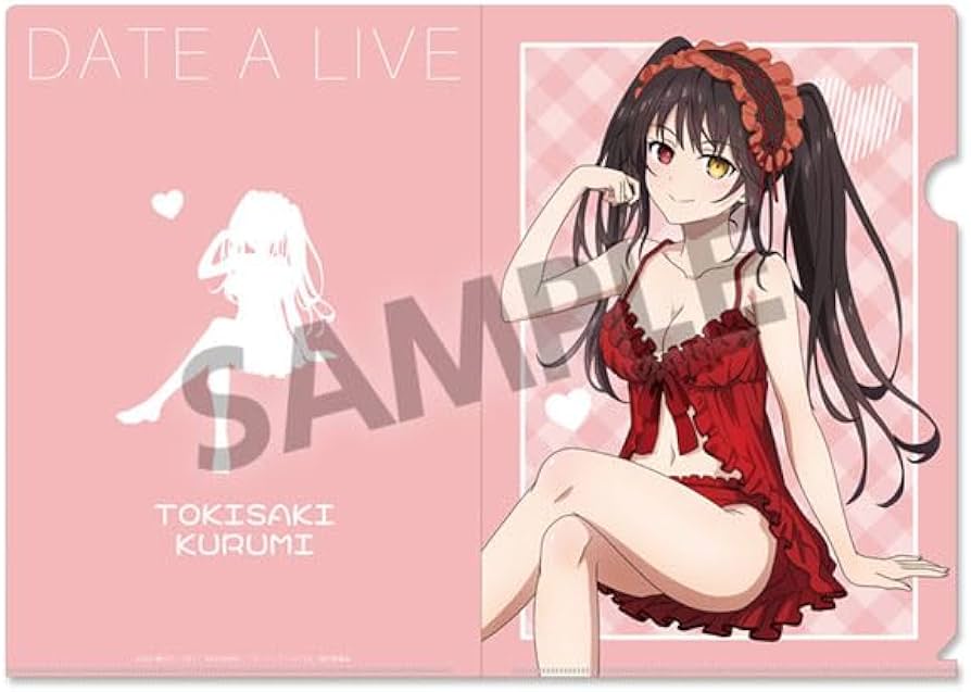 Amazon.co.jp: デート・ア・ライブV 描き下ろしクリアファイル 時崎狂