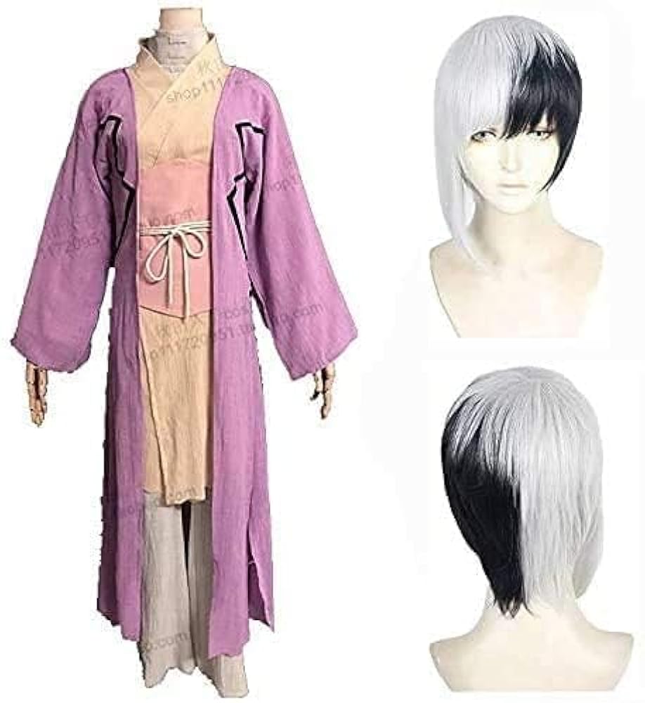 Amazon.co.jp: [GenericBrands] 衣舞cos 完全セット コスプレ Dr.STONE