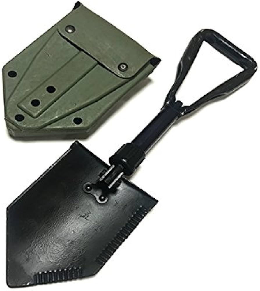 Amazon.co.jp: 米軍放出品 実物 折り畳み フォールディング ショベル