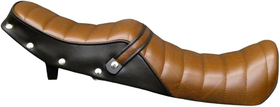 Amazon | XJR400R 後期 鋲打ち 茶ツートン タックロールシート