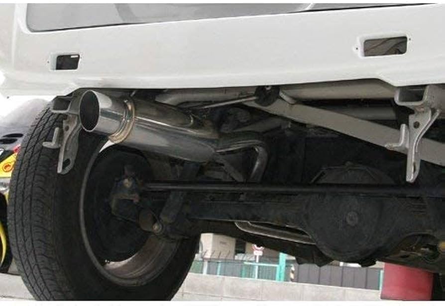 Amazon | ジムニー マフラー JB23W 1型～10型 ステンレス SUS 左出し