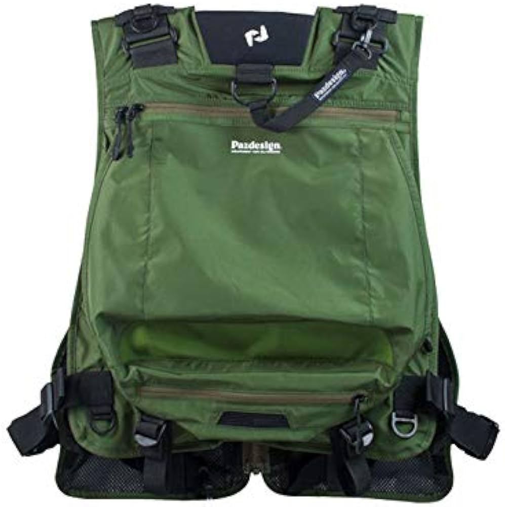 Amazon | パズデザイン FTGストリームベストⅡ ZFV-029 グリーン F