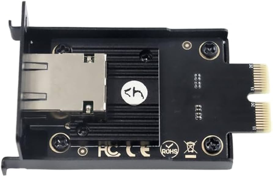 Amazon.com: XikeStor 10G RJ45 PCIe Mini Network Card for Compact