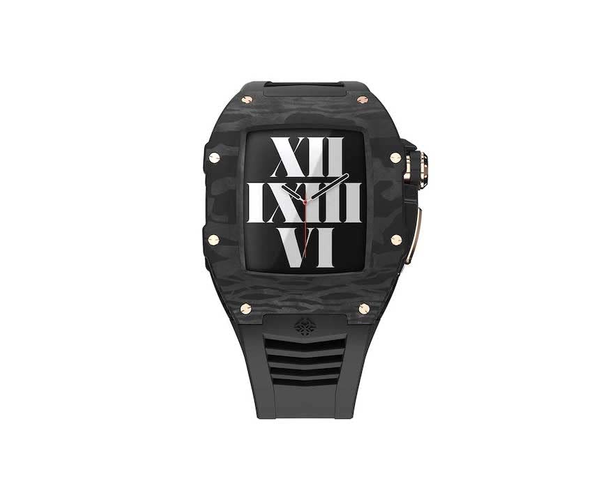 Amazon.co.jp: ゴールデンコンセプト Apple Watch Case - RSC44 - ONYX