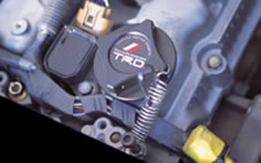 Amazon | TRD オイルフィラーキャップ ネジシキ ジュラコン ブラック