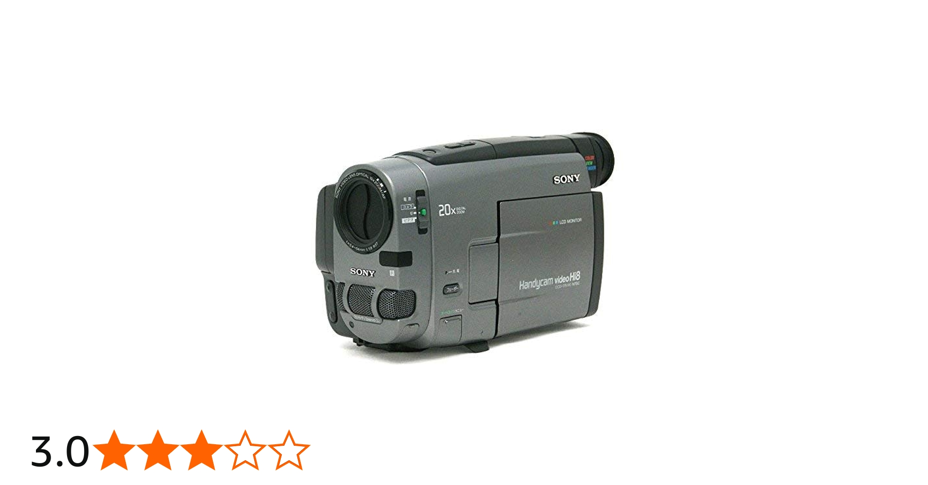 Amazon.co.jp: SONY ソニー CCD-TRV90 ビデオカメラ Hi8 : 家電＆カメラ