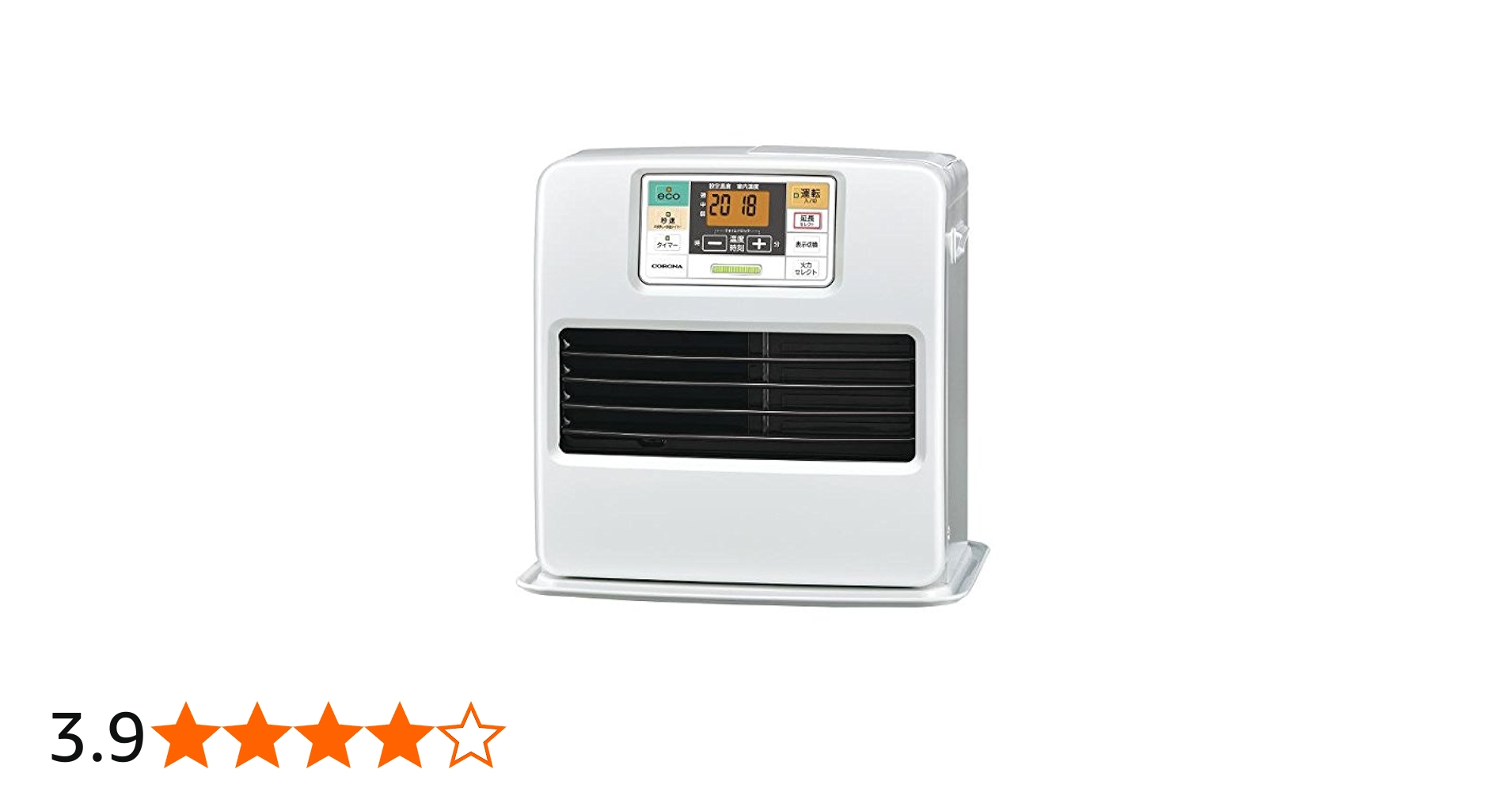 Amazon | コロナ：石油ファンヒーター(パールホワイト)STシリーズ/FH