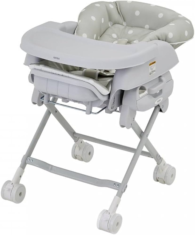 Amazon | カトージ スイングハイローラック ピッコロ（ドットグレー