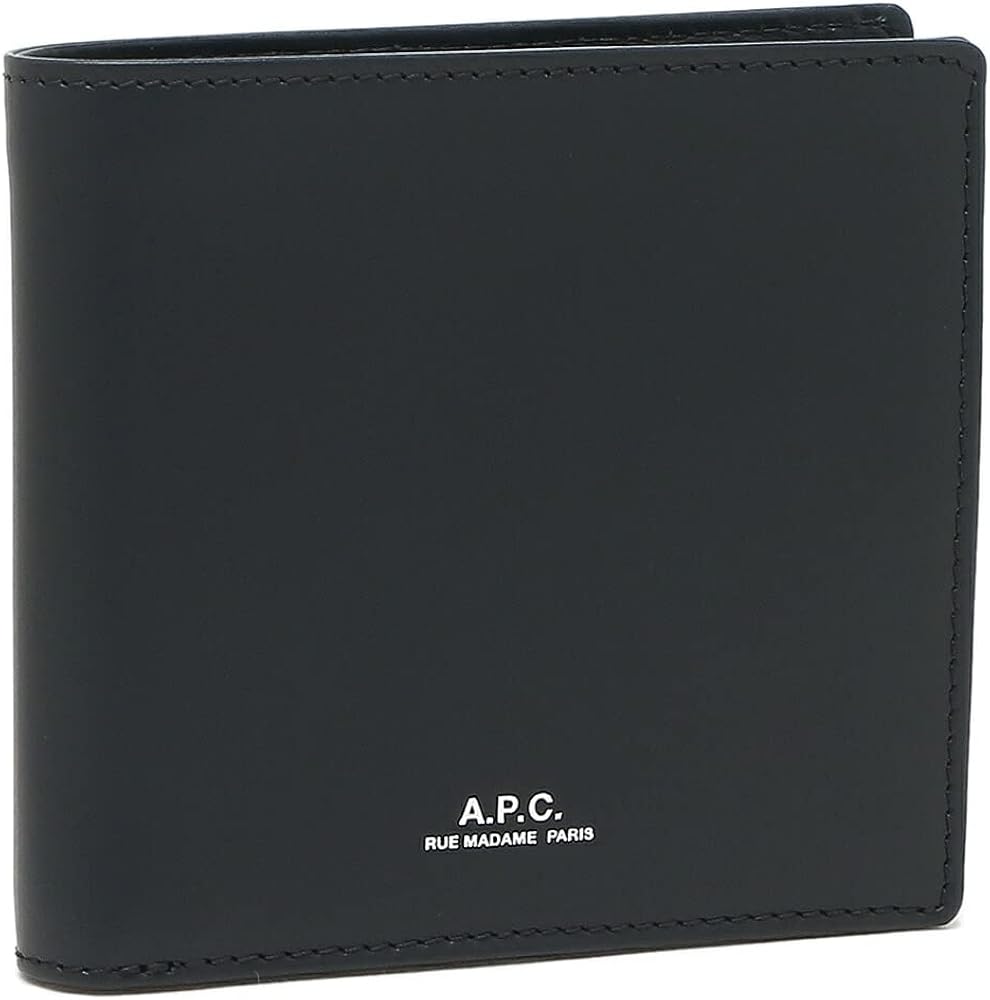 Amazon | [アーペーセー] 二つ折り財布 ネイビー メンズ APC PXAWV