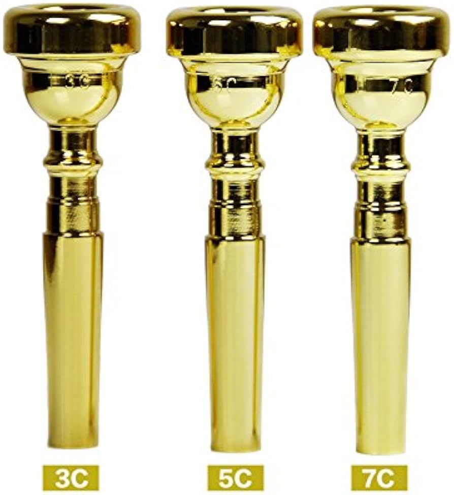 Amazon.co.jp: 【3点セット】 トランペット マウスピース 3C 5C 7C