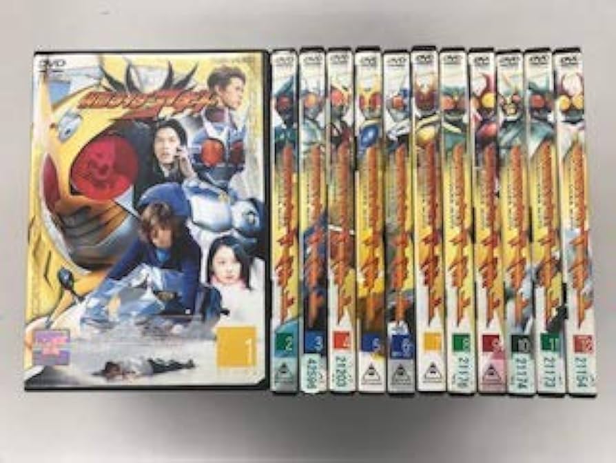 Amazon.co.jp: 仮面ライダーアギト 【レンタル落ち】全12巻セット : DVD