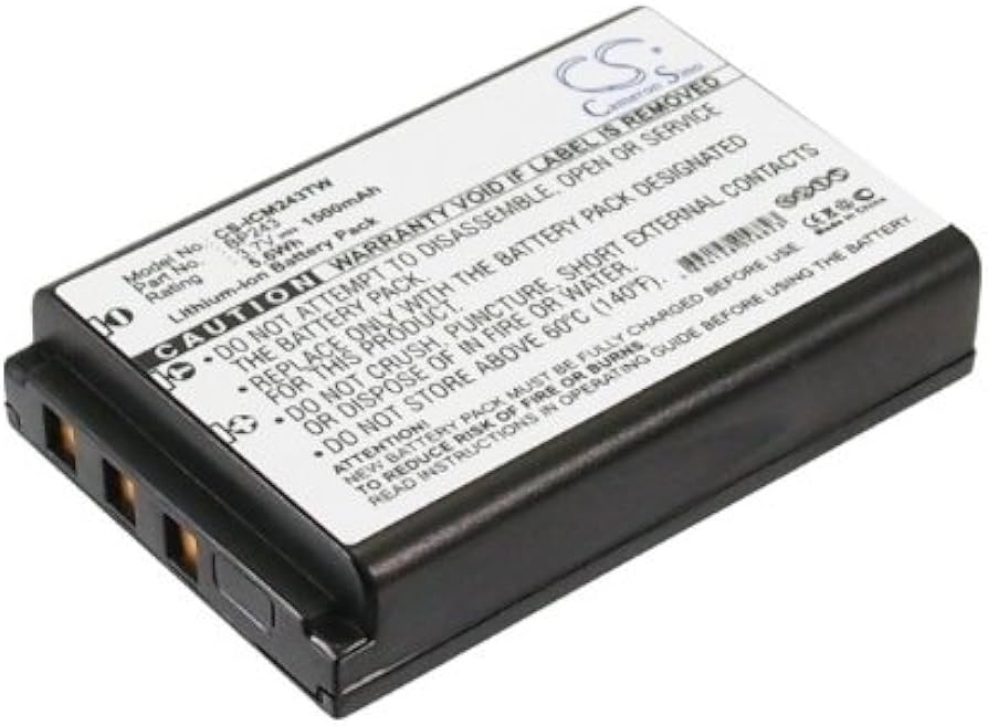 Amazon | Cameron Sino 互換用充電式バッテリー ICOM IC-E7, IC-P7, IC