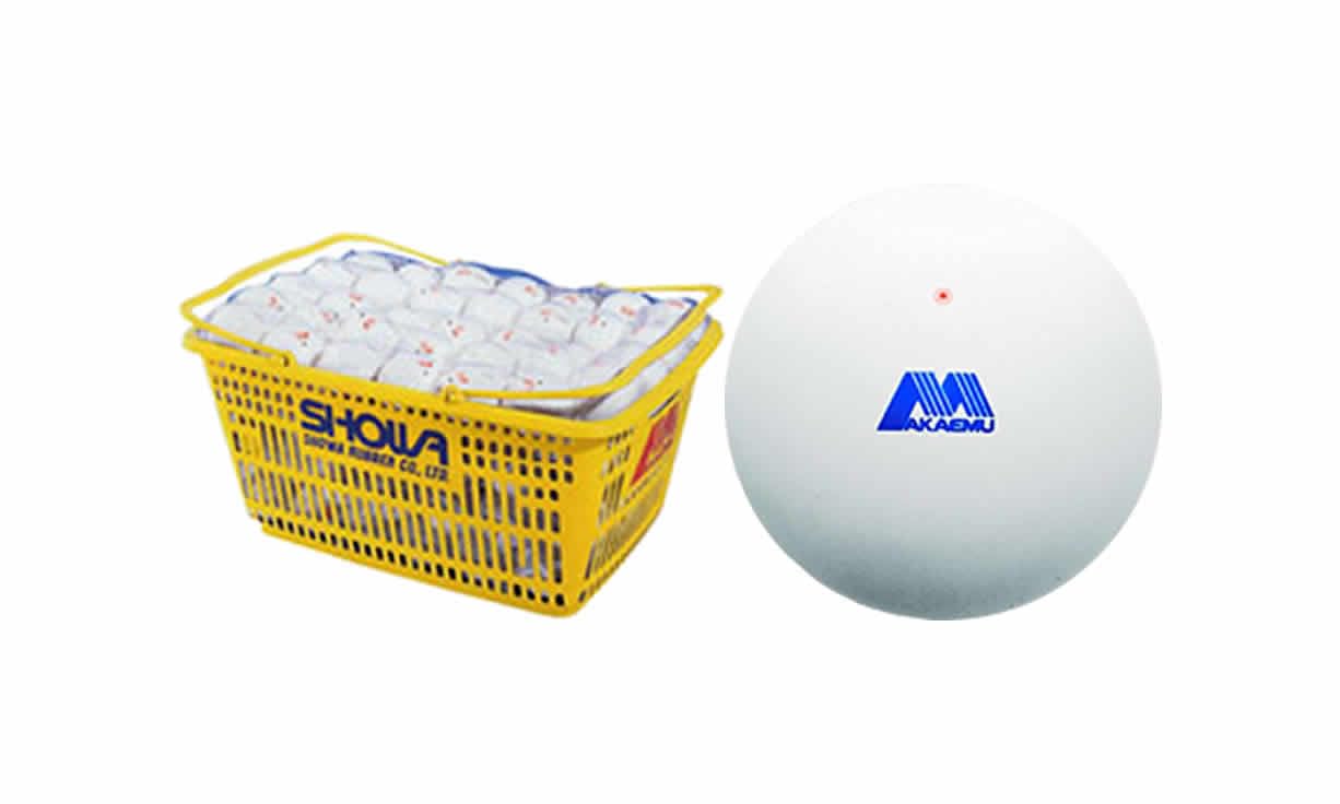 Amazon | アカエム ソフトテニスボール カゴ入り 練習球 10ダース 軟式