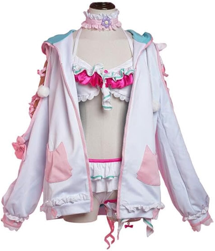 Amazon.co.jp: [BANBAS] 博衣こより パーカー水着衣装 コスプレ衣装