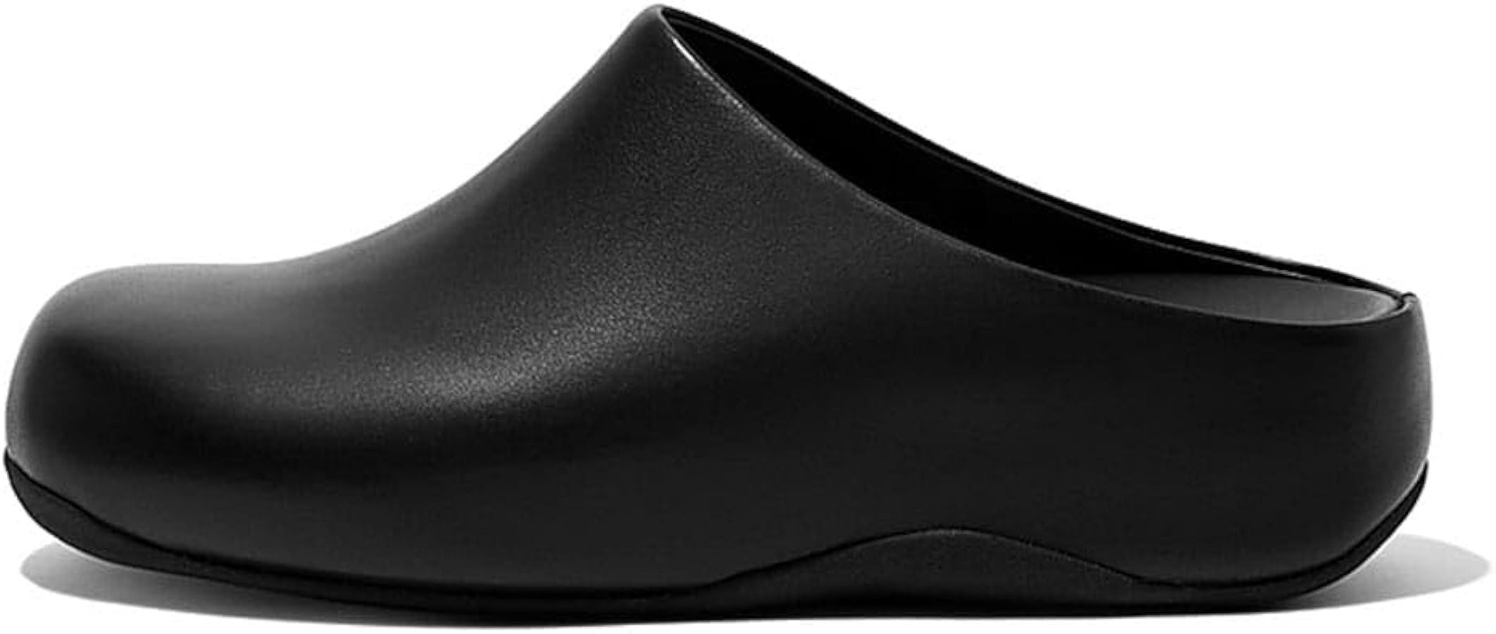 Amazon | FitFlop Women's Shuv Leather, Black, 5 M (B) | fitflop