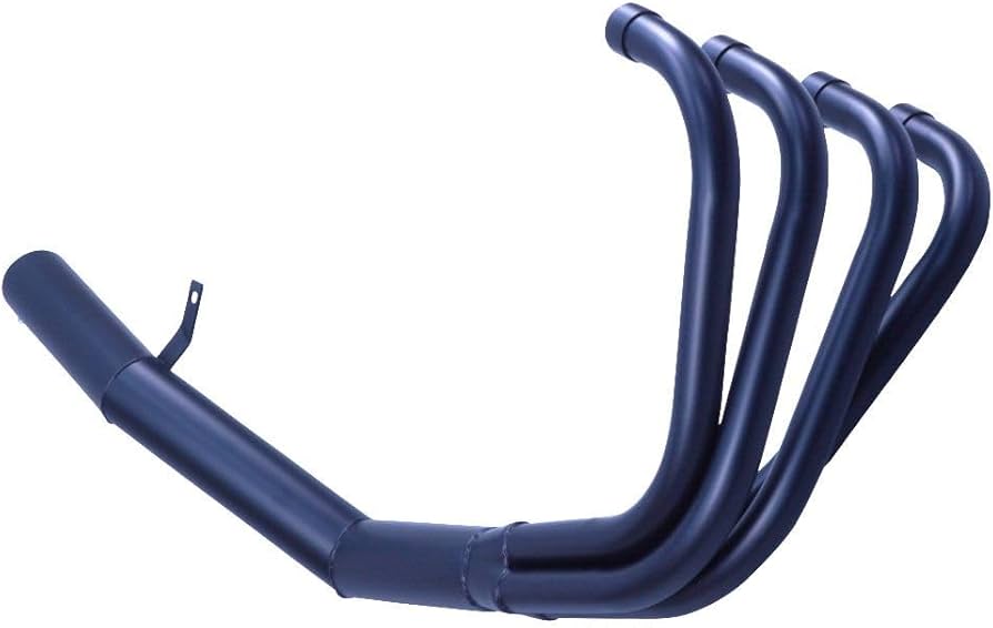 Amazon | ゼファー400/χ ゼファー 400 マフラー ショート管 ブラック