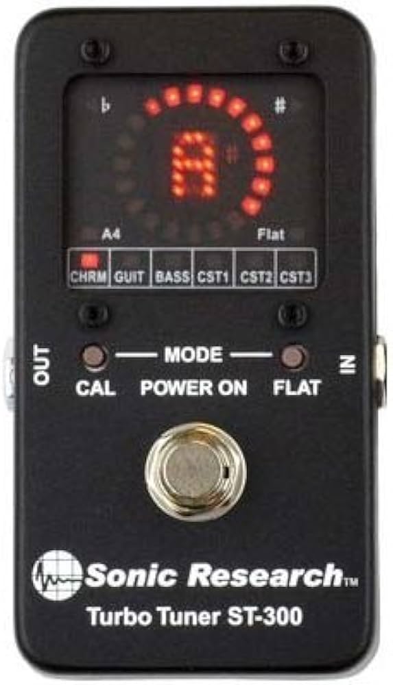Amazon.co.jp: Sonic Research ST-300 Stompbox Strobe Tuner : 楽器
