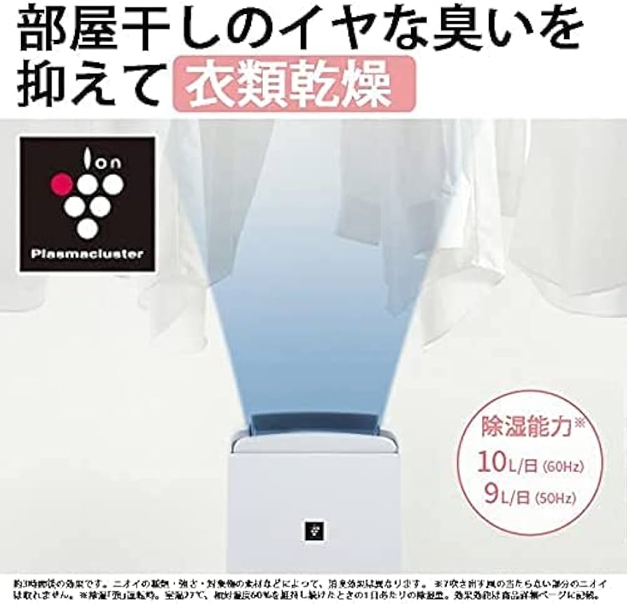 Amazon.co.jp: Sharp CM-L100-W Clothes Dryer Dehumidifier, Cooling