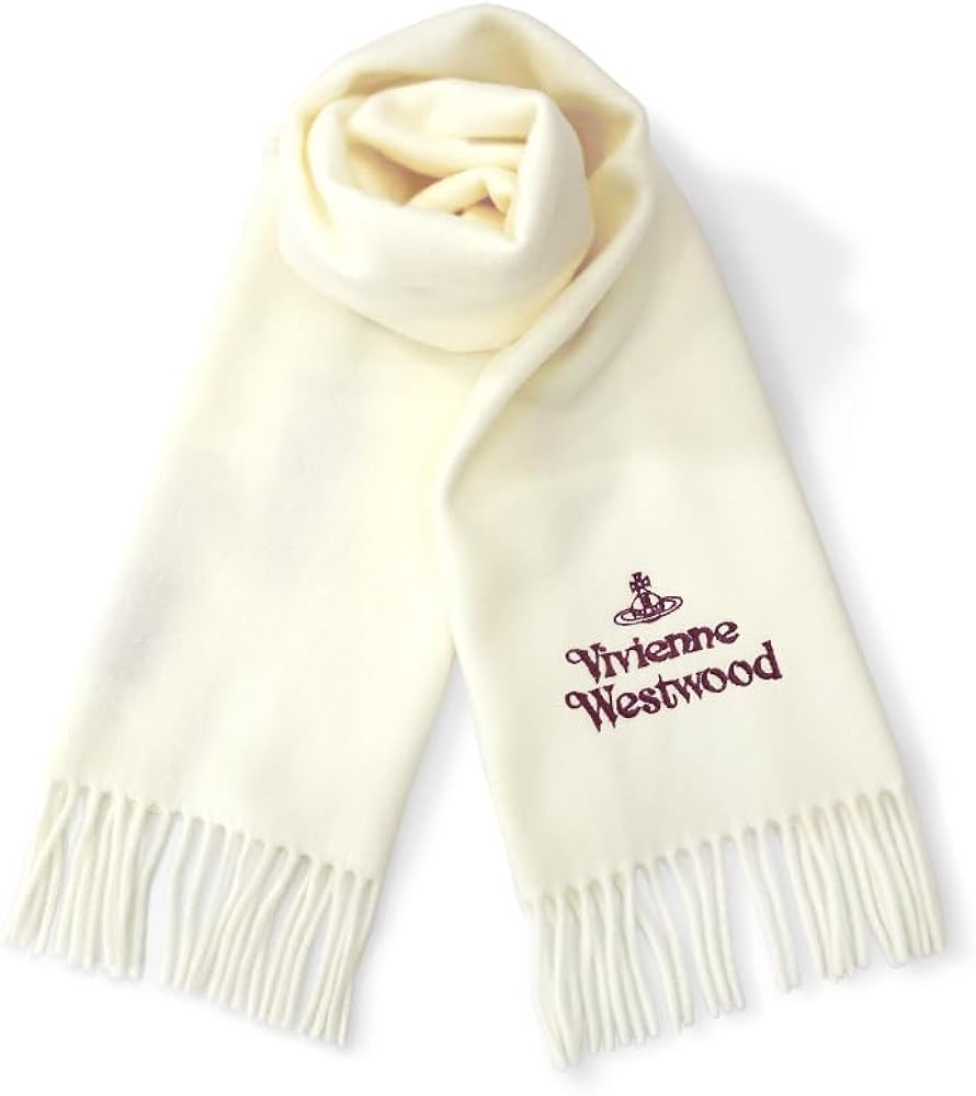 Amazon | [ヴィヴィアンウエストウッド] マフラー 2025年AW 【手提げ袋
