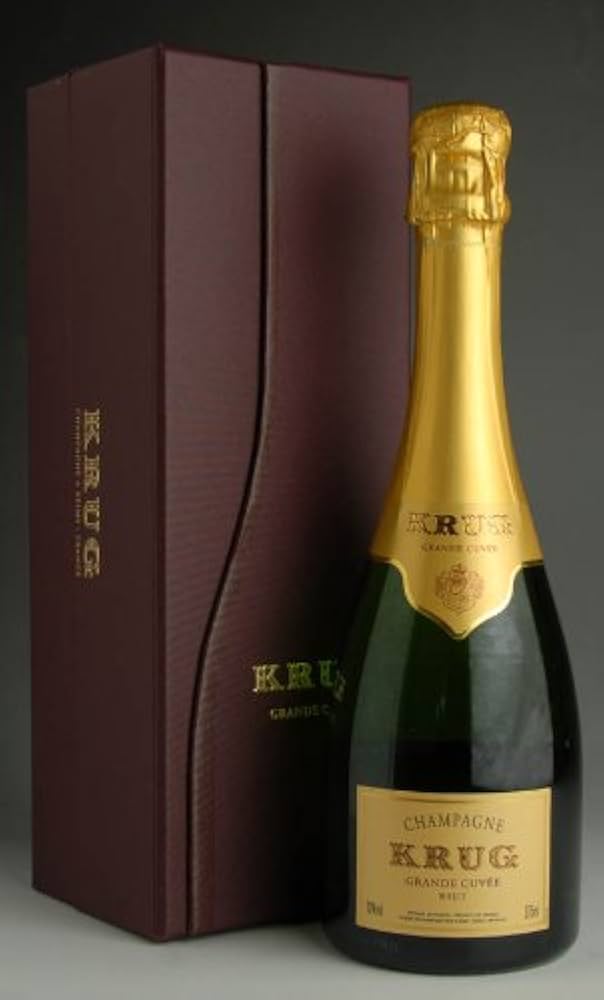 Amazon.co.jp: クリュッグ グランド キュヴェ NV ハーフ 375ml ギフト