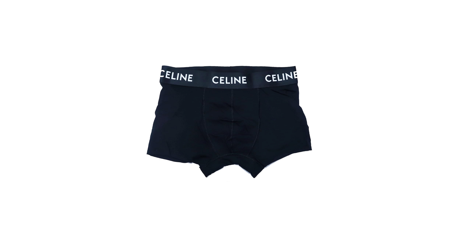 Amazon.co.jp: 名東セリーヌ ボクサーパンツ ロゴ ブラック 2Z055157N