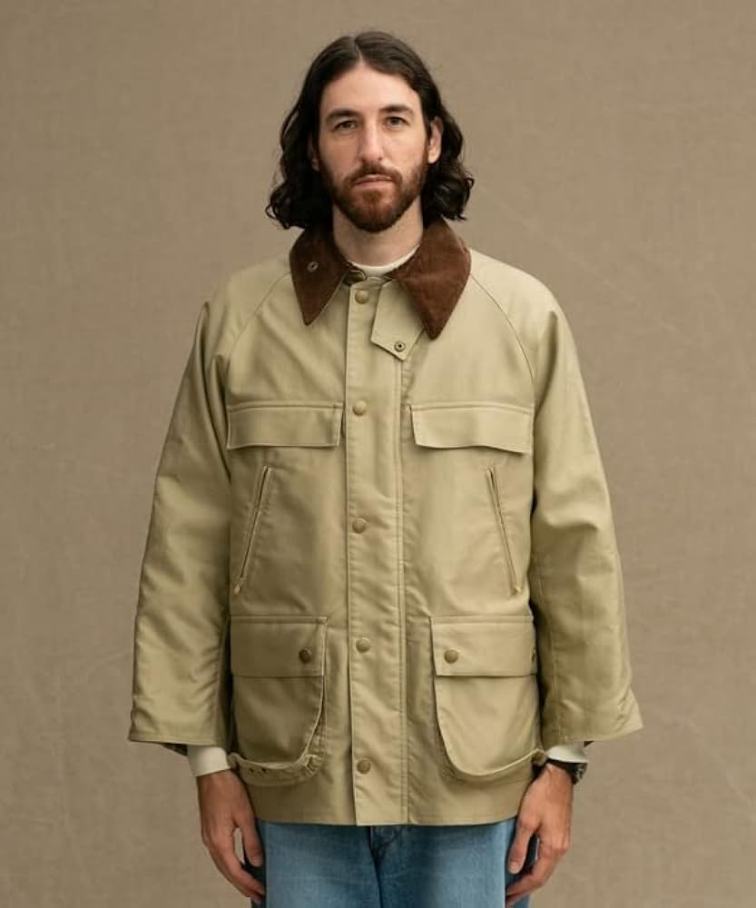 Amazon | [ナノ・ユニバース] 別注 OVERSIZE BEDALE Barbour 2022AW 40