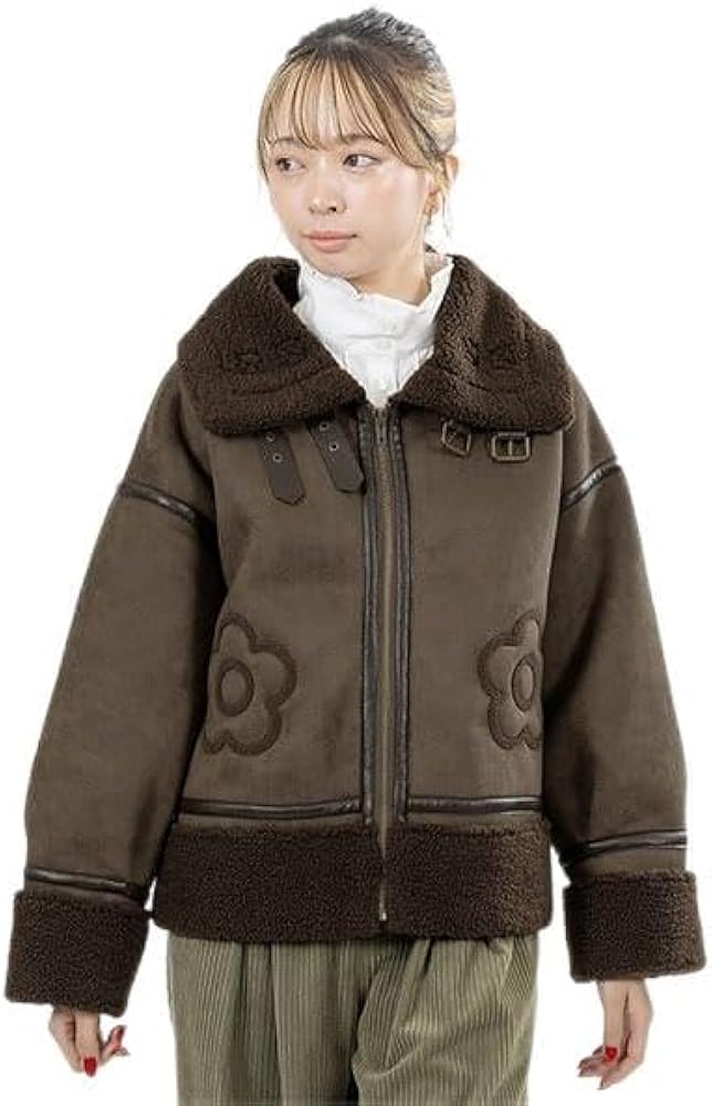 Amazon | [マリークヮント] デイジーアイコンフェイクムートン