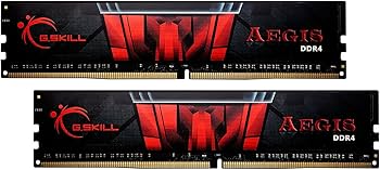 Amazon.com: G.Skill 16GB DDR4 Aegis 2400MHz PC4-19200 CL17 Dual